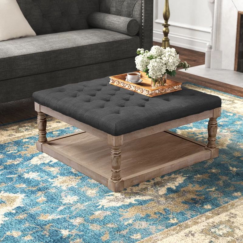 Hailey Shelved Tufted Cocktail Ottoman | Wayfair North America