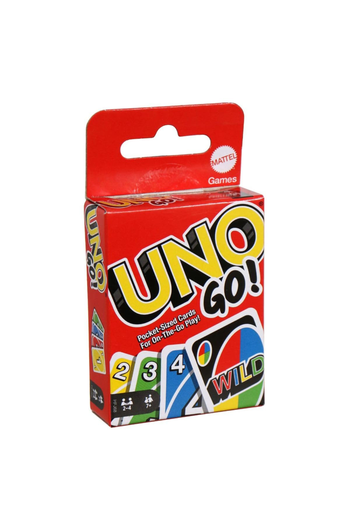 UNO GO! Pocket-Sized Cards for On The Go Play Mini Sized Playing Cards for Travel Stocking Stuffe... | Amazon (US)