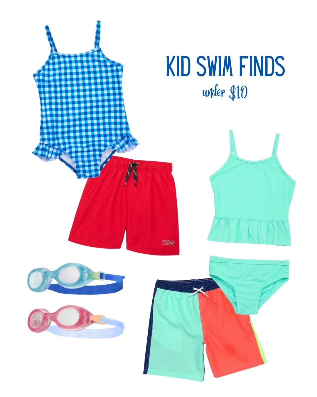 Great recent swim finds under $10 for the kids! Cute swimsuits & goggles my kids are loving this Summer!

#LTKKids #LTKSummerEdit #LTKSwim
