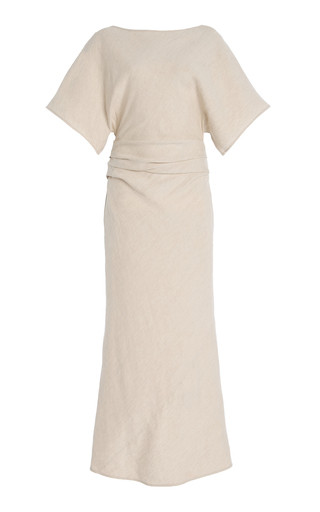 Amelie Linen-Blend Dress | Moda Operandi (Global)