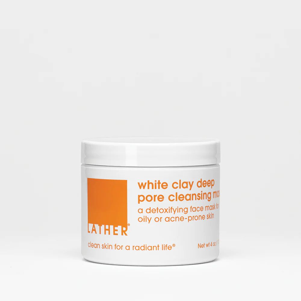 White Clay Deep Pore Cleansing Mask | Lather