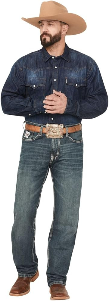 Cinch Men's White Label Relaxed Fit Jean | Amazon (US)