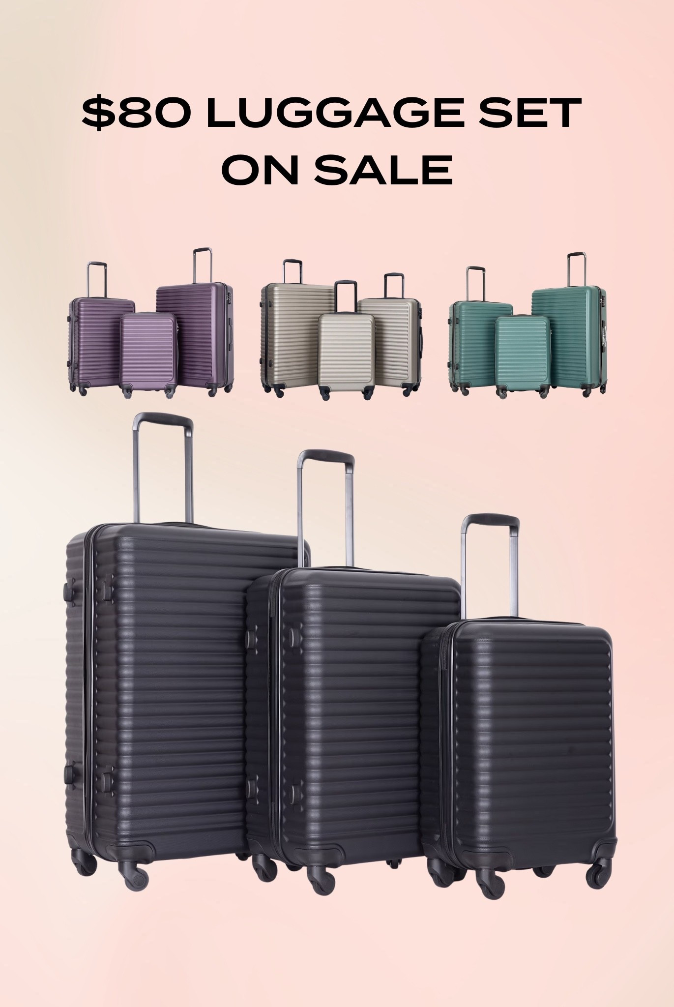 Suitcase sets on deal!

#LTKFindsUnder100 #LTKHoliday #LTKGiftGuide