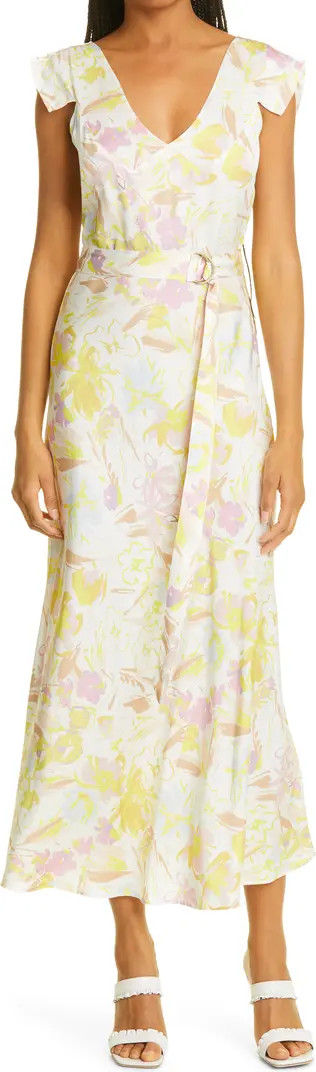 Ted Baker London Necole Floral Belted Dress | Nordstrom | Nordstrom