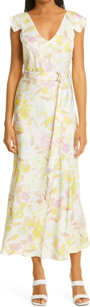 Ted Baker London Necole Floral Belted Dress | Nordstrom | Nordstrom