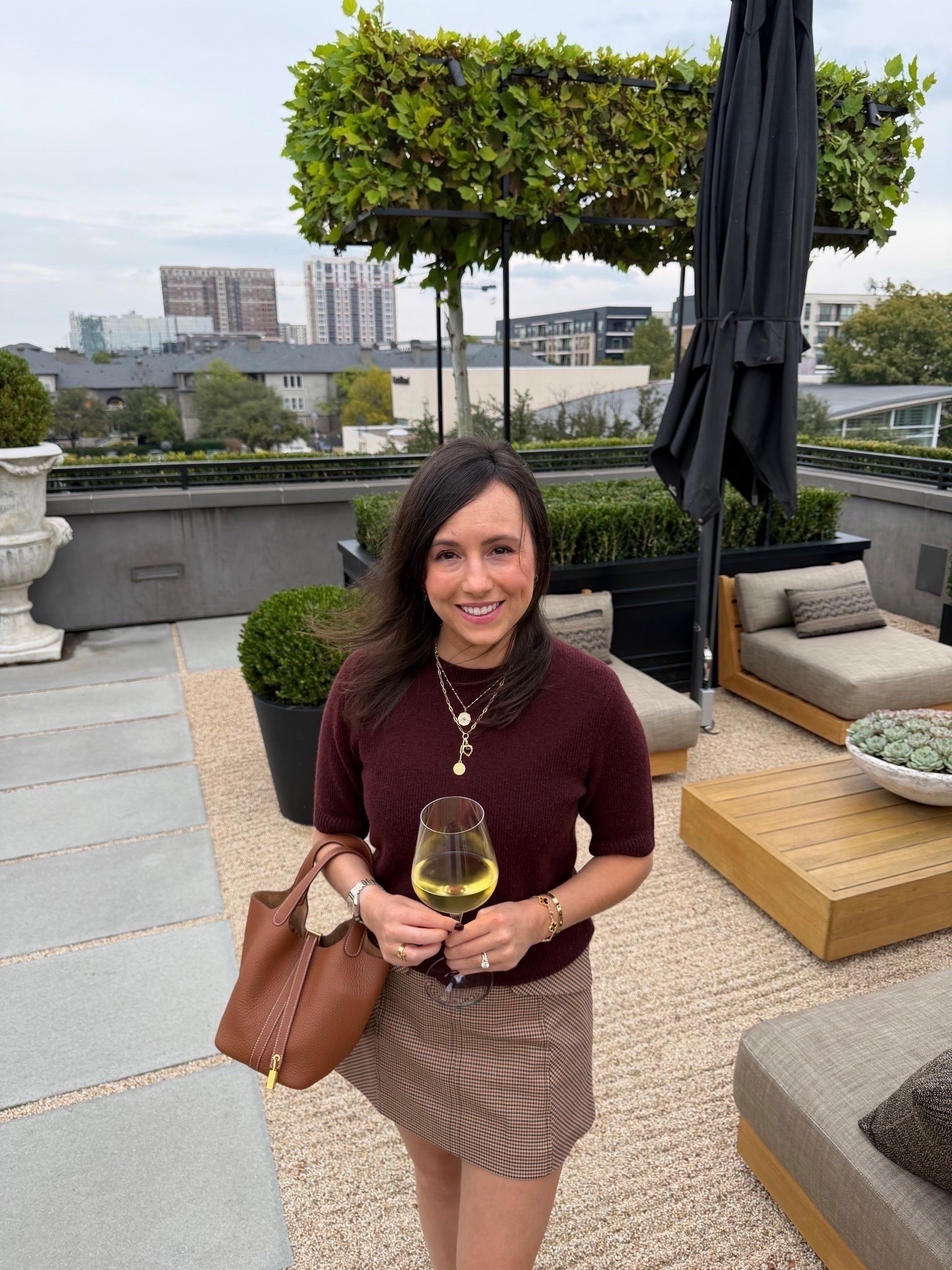 Vince burgundy maroon cashmere sweater over Derek lam 10 Crosby plaid dress for fall!




#LTKSeasonal #LTKootd #LTKFindsUnder100