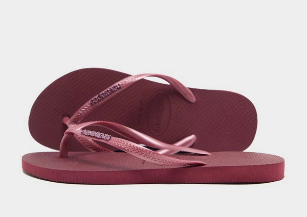 Havaianas Slim Logo Metallic Flip Flops Women's | JD Sports (UK)