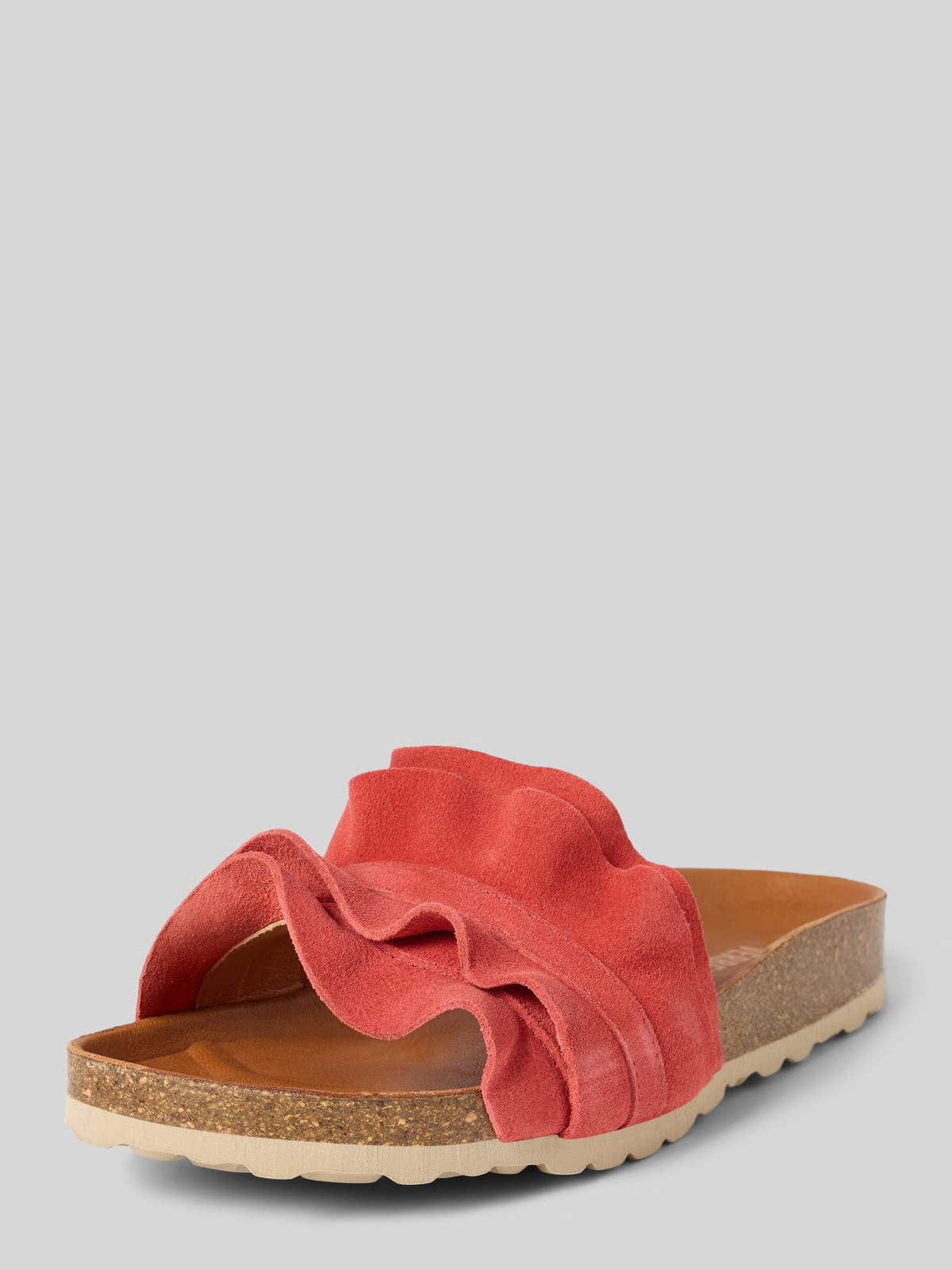 Sandalette aus Leder Modell 'ROCIO SERRAJE VOLANTE' in rot | Peek & Cloppenburg* Düsseldorf DE