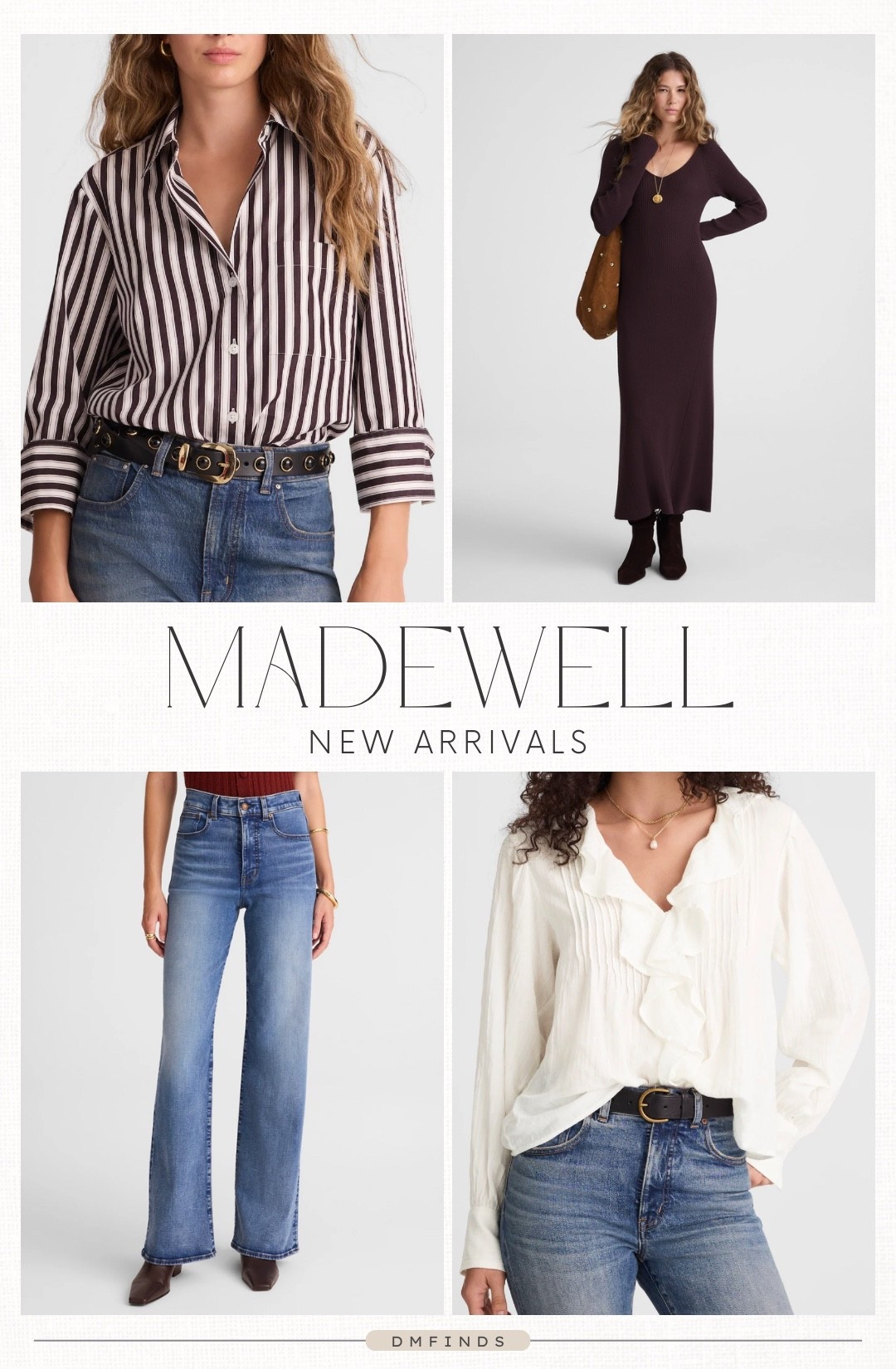 new at MADEWELL fall // fashion favorites. summer to fall. fall dress. wedding guest dress. sweater weather. cozy outfit. autumn outfit. fall shoes. fall bags. fall boots. // #LTKstyletip #LTKautumn  #LTKSeasonal  
