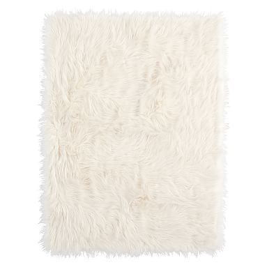 Himalayan Faux-Fur Throws | Pottery Barn Teen