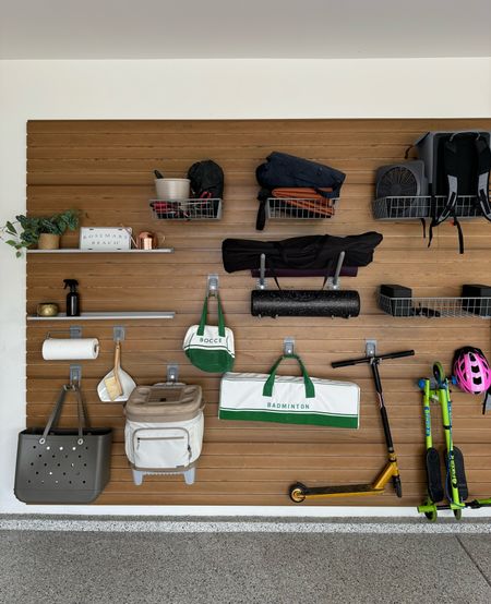 Garage Organization, badminton, bocce, cooler, beach bag 

#LTKFamily #LTKHome #LTKItBag