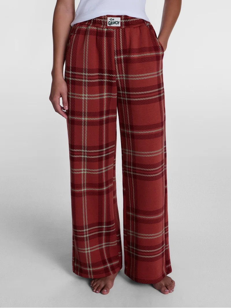 The Grinch Women's Plaid Sleep Pants, Sizes XS-3XL | Walmart (US)