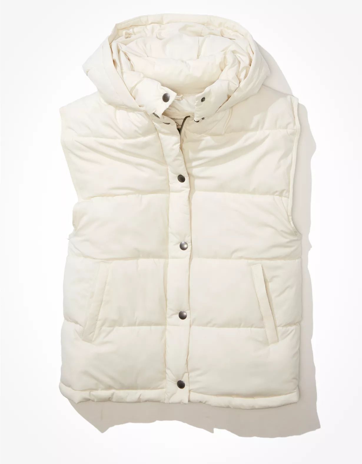 AE Oversized Puffer Vest | American Eagle Outfitters (US & CA)