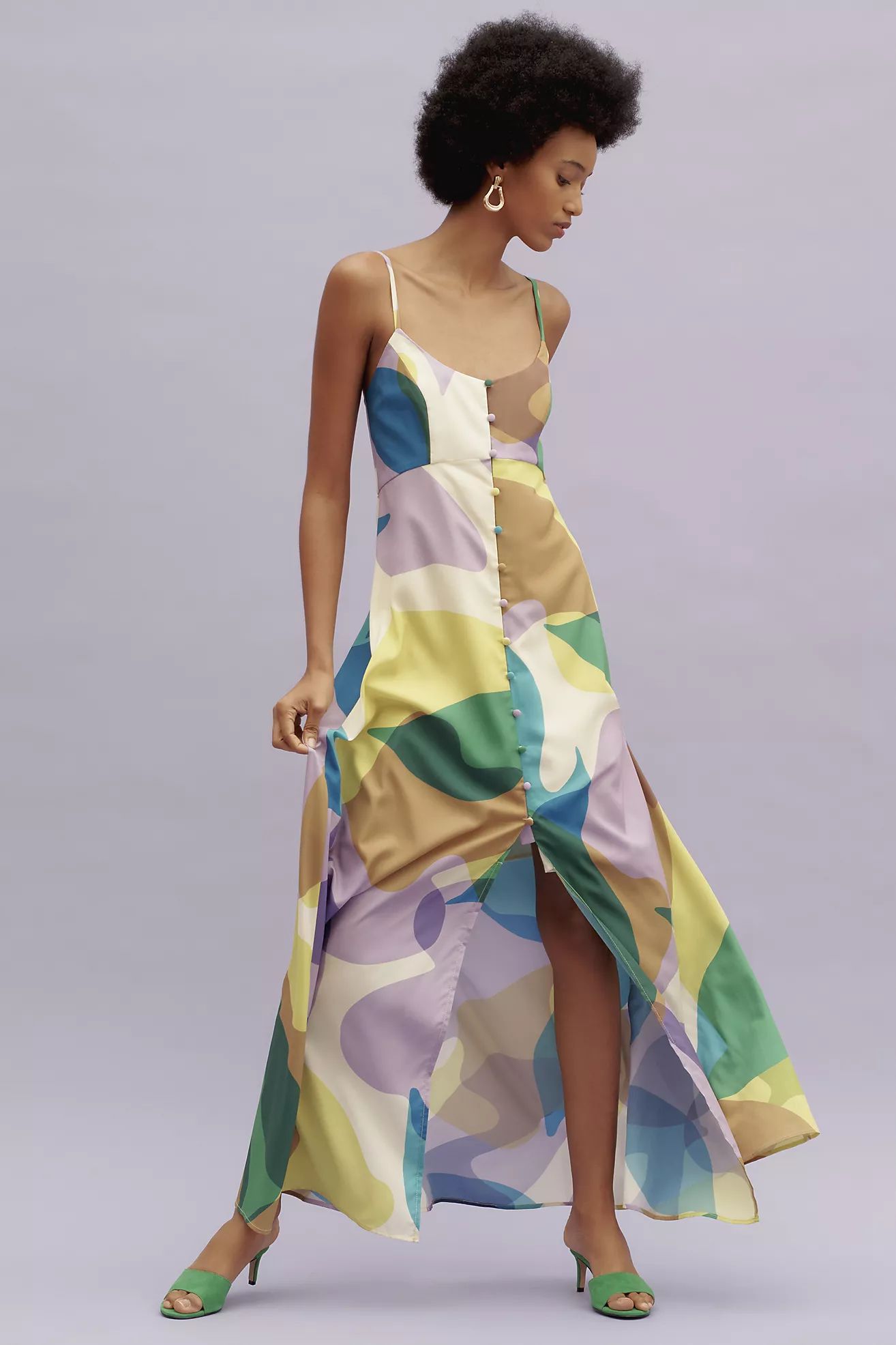 Hutch Valente Sleeveless Maxi Dress | Anthropologie (US)