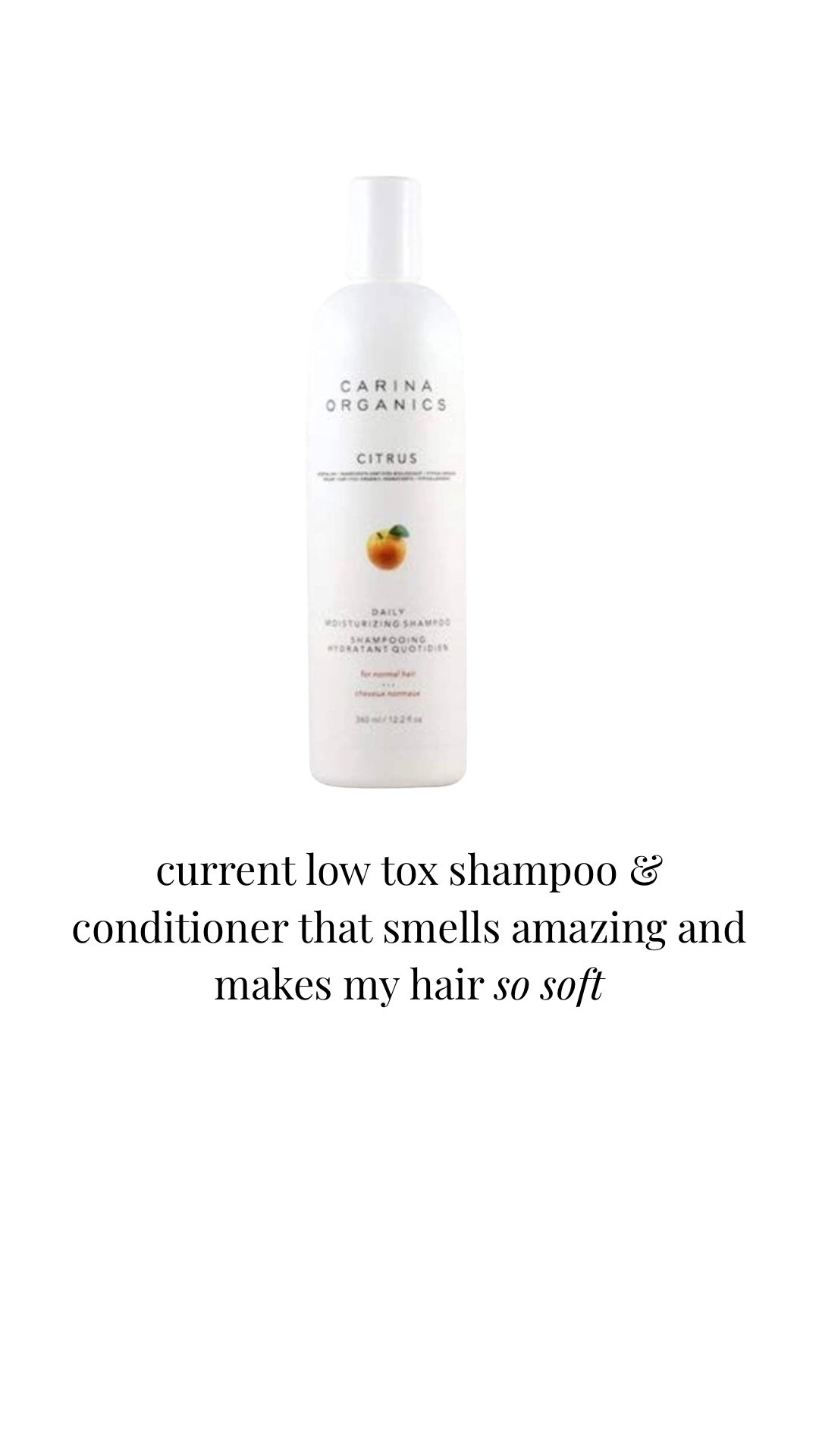Low tox shampoo and conditioner we’ve been using for months. I like the citrus scent

#LTKgrwm #LTKselfcare #LTKmorningroutine