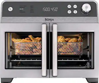 Ninja - French Door Premier Air Fryer, Convection Oven, Toaster - Stainless Steel | Best Buy U.S.