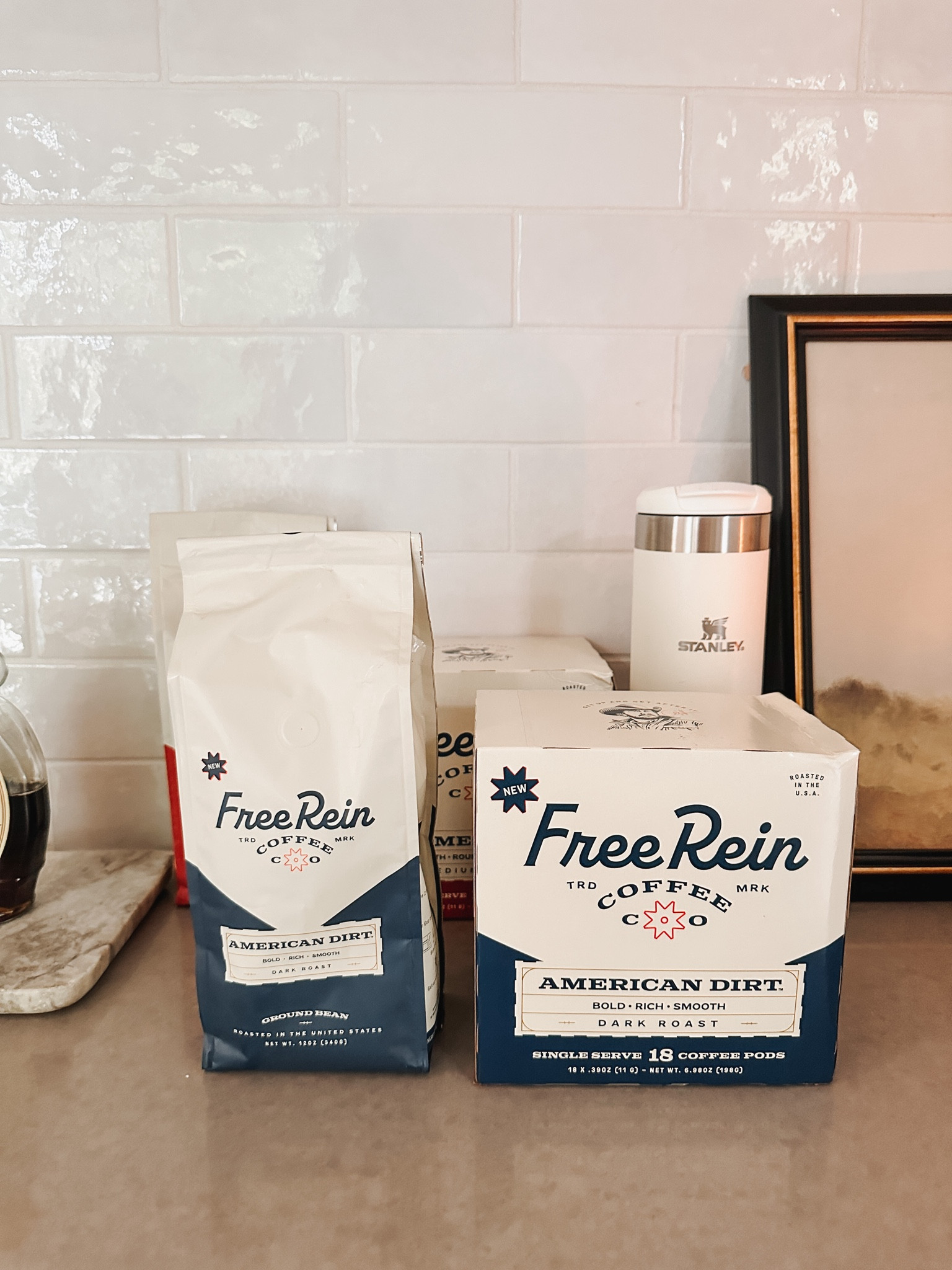 New Walmart launch!!! 
My favorite coffee is now sold at Walmart!!! 
Free Rein coffee by “Rip” from Yellowstone 
They have all three roasts in ground coffee and coffee pods! 🙌🙌 

#LTKFindsUnder50 #LTKHome