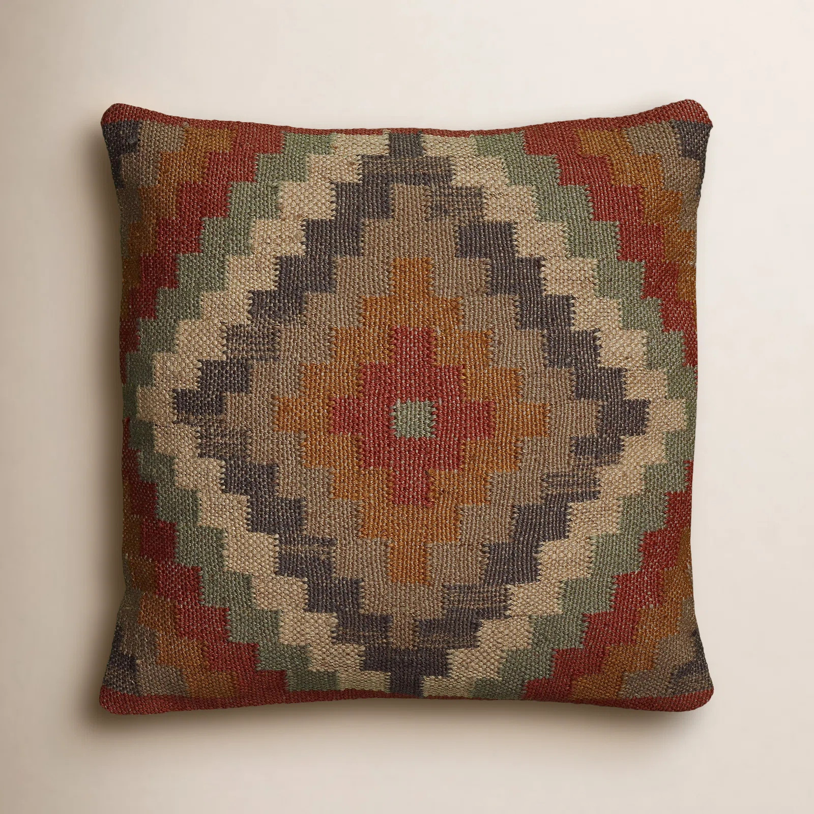18" x 18" Wool Pillow Cover & Insert | Birch Lane
