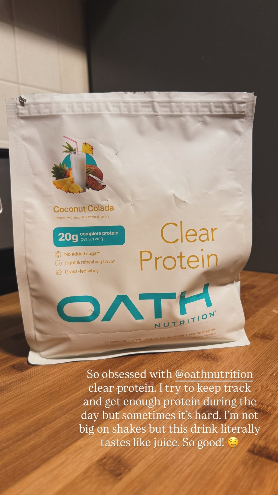 So obsessed with @oathnutrition clear protein. I try to keep track and get enough protein during the day but sometimes it’s hard. I’m not big on shakes but this drink literally tastes like juice. So good! 🤤

#LTKmorningroutine #LTKdayinmylife #LTKfitnessgoals