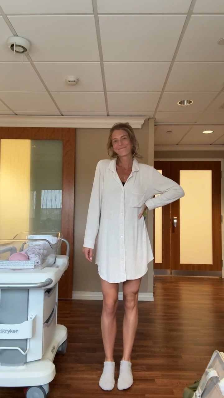These PJs were perfect for the hospital! I’m wearing a size medium 🤍

#LTKmomlife #LTKBaby #LTKootd
