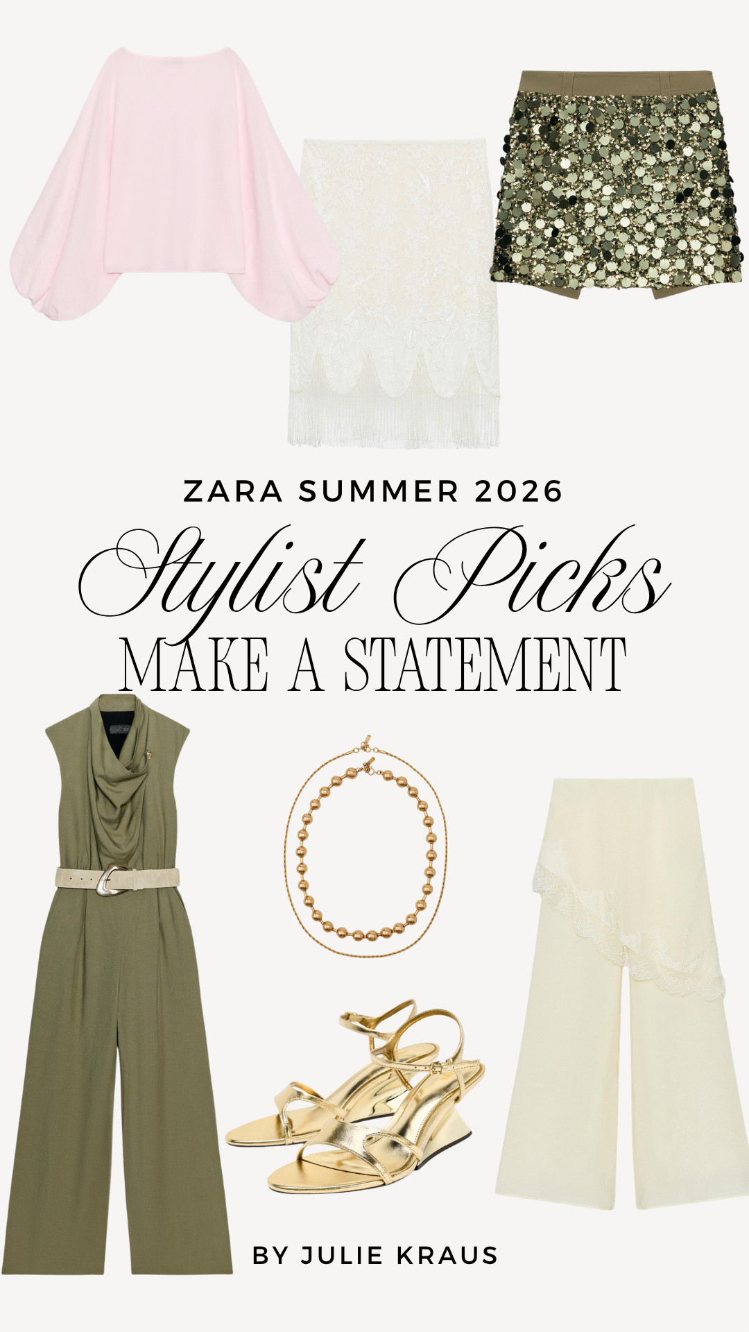 The bold, standout pieces from Zara I can't stop recommending right now. When you want your outfit to do the talking. Zara Summer 2026 • Stylist Picks • Statement Outfits • Bold Summer Style 

 #LTKSeasonal #LTKOver40