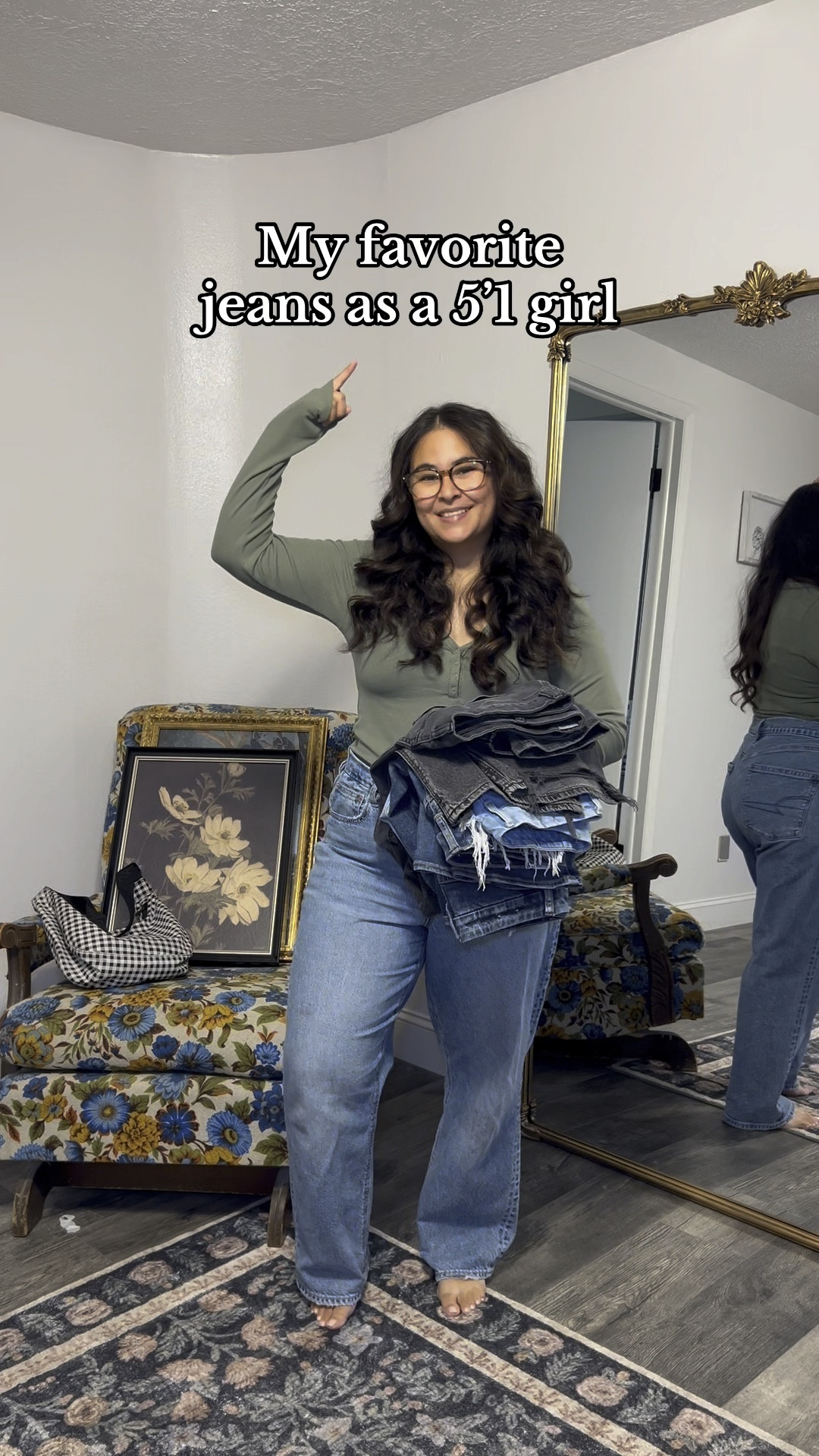 My favorite jeans as a short girly. 

The last pair of Jeans are a Medium short
Stretch curvy high-waisted straight jeans are a 10 regular 
The rest are 10 short 
:) 

#LTKFindsUnder50 #LTKMidsize #LTKFindsUnder100