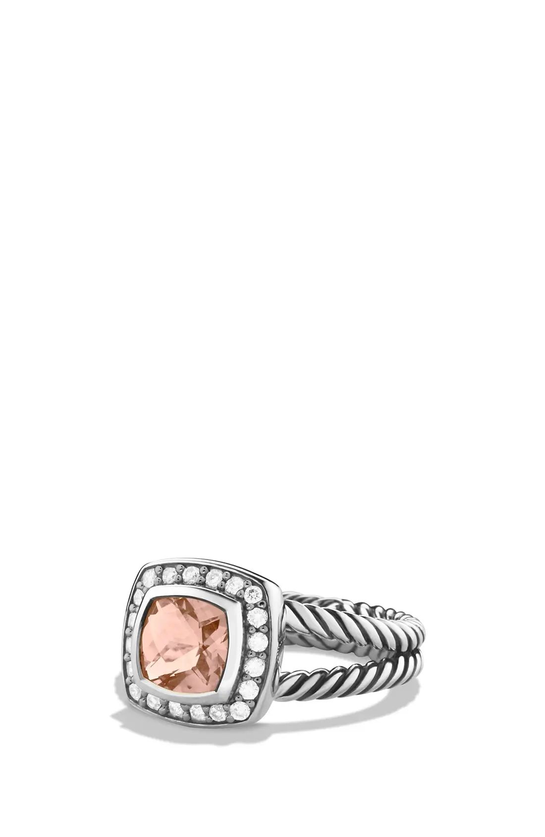 'Albion' Petite Ring with Semiprecious Stone & Diamonds | Nordstrom
