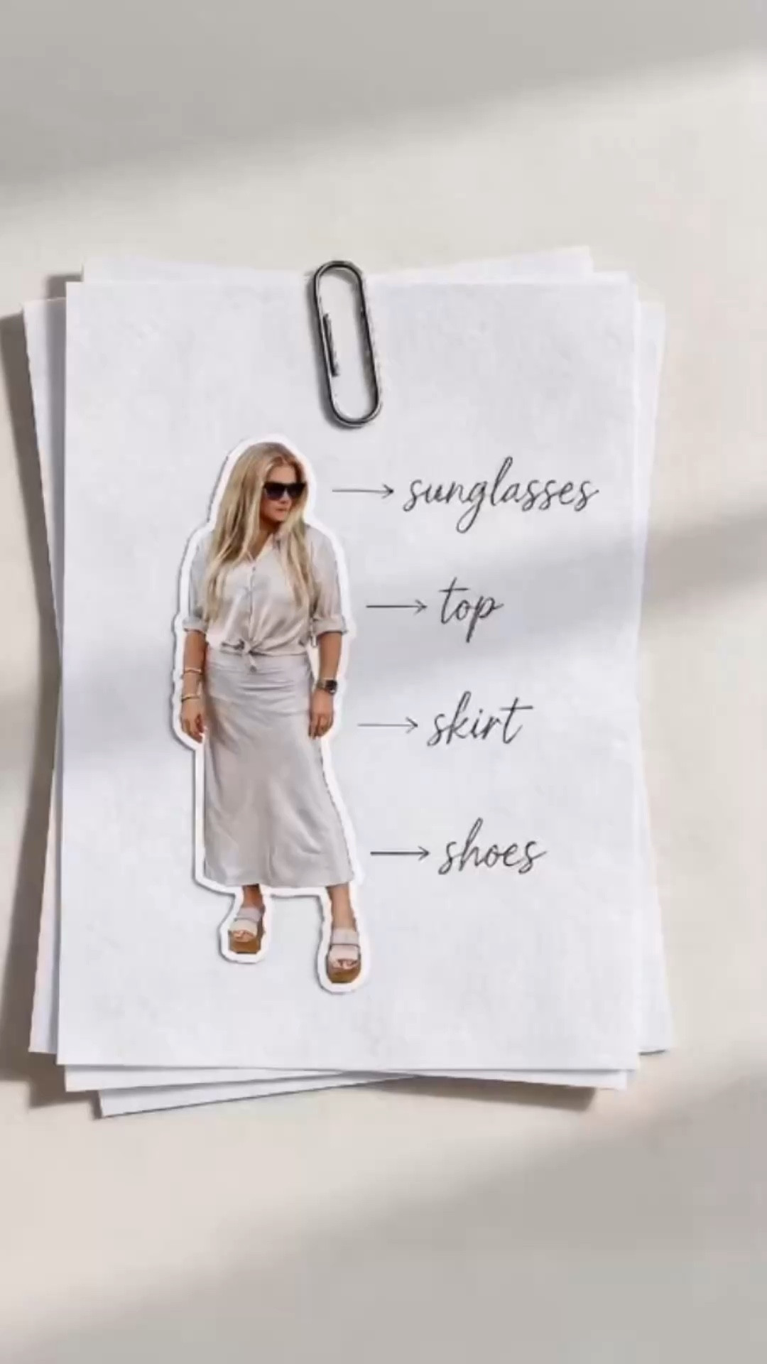 Simple, elevated outfit breakdown I’m loving 🤍✨

These are the kind of outfits I keep reaching for — neutral, effortless, and so easy to put together. I love pieces that feel polished but still comfortable for real life.

Breaking it down:
• chic everyday sunglasses
• lightweight neutral top
• satin midi skirt
• platform sandals

Everything works together so seamlessly, and each piece can be styled so many different ways 🤍

Perfect for everyday wear, errands, lunch dates, or when you want to feel put together without overthinking it ✨

Everything is linked in my LTK 🤍

XOXO,
Ana Randall 💗

#LTKdayinmylife #LTKOver40 #LTKootd