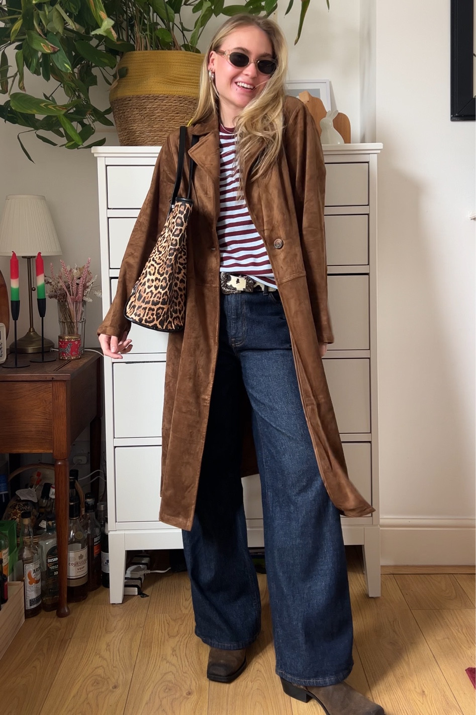 Suede + leopard print 🤎🐆🧥 

#LTKautumn #LTKuk #FashionMonth