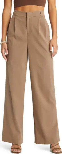 Open Edit Wide Leg Suit Trousers | Nordstrom | Nordstrom