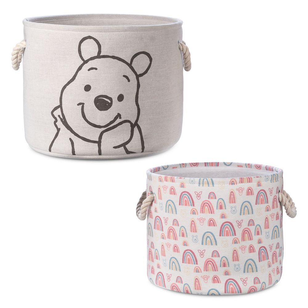 Winnie the Pooh Canvas Storage Bin Set | Disney Store