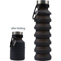 Zqyrlar - Collapsible Water Bottle, Reuseable BPA Free Silicone Foldable Water Bottles for Travel Gy | ManoMano UK