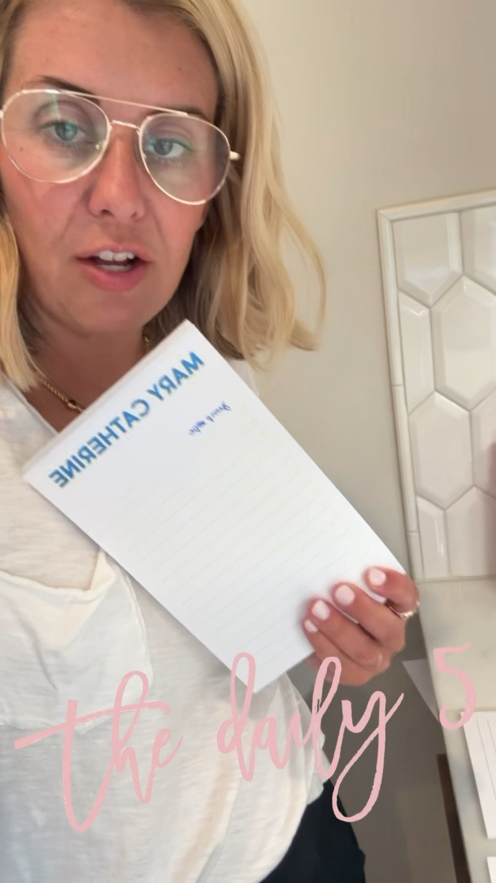 Daily 5…#5…Note Pads! Everyone in the family has one and it just makes our life easier, especially in the summer! ￼

*code Catherine10 at Joy Creative

#LTKdayinmylife #LTKstorytime #LTKKids