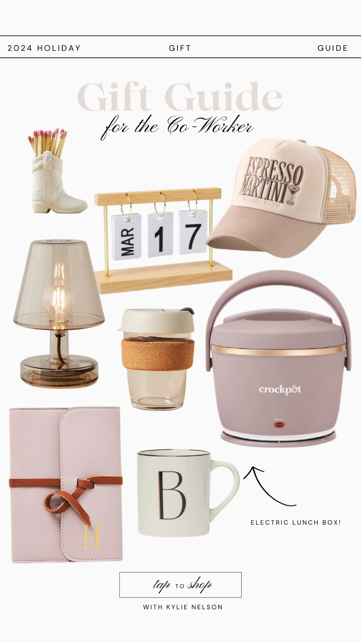 Gift guide for the co-worker 🎁🩷

#LTKCyberWeek #LTKHoliday #LTKGiftGuide