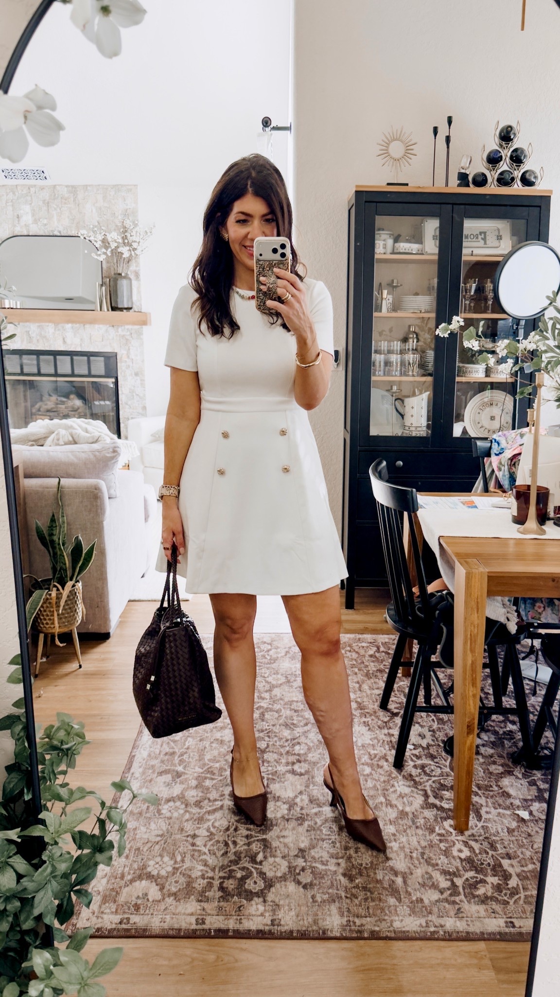 Today work outfit if the day
In an 8 dress 

#LTKWorkwear #LTKOver40 #LTKMidsize