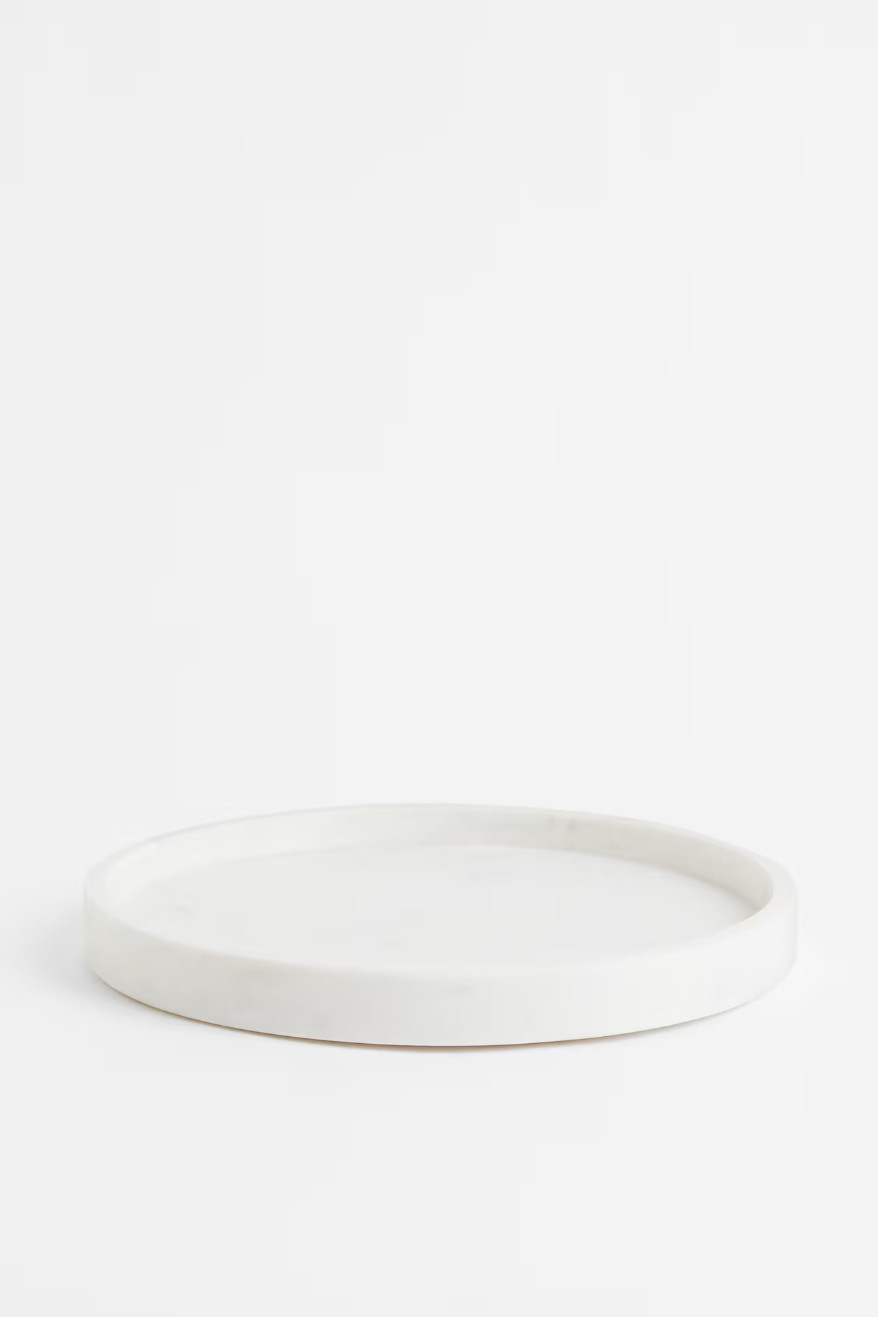 Round Marble Tray - White/marble - Home All | H&M US | H&M (US + CA)