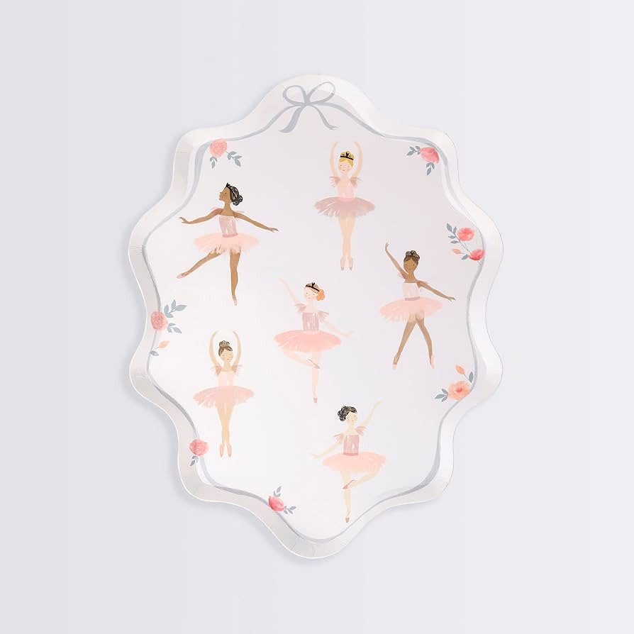 Meri Meri Disposable Birthday Party Plates, Pack of 8 Fun Shaped Disposable Plates for Party, Kid... | Amazon (US)