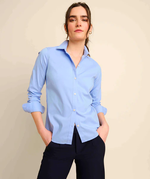 Wrinkle-Free Stretch Cotton Bella Shirt | UNTUCKit (US)