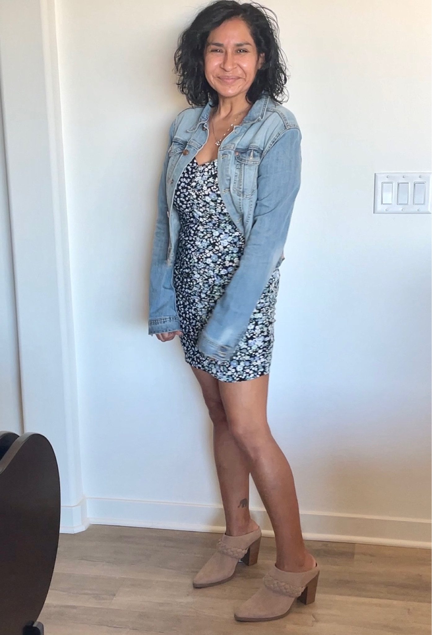 #mules #boots #braidedmules #sliponboots #jeanjacket #floraldress #casualootd #momstyle #affordable #target #everydayfashion 

#LTKstyletip #LTKshoecrush #LTKcurves