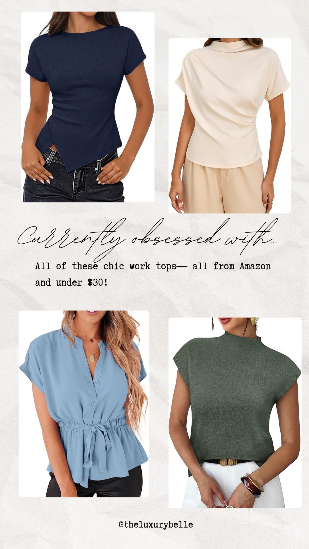 Currently obsessed with… all of these workwear tops that are under $30!

#LTKgrwm #LTKootd #LTKWorkwear