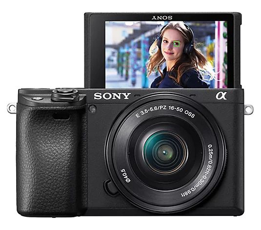 Sony Alpha a6400 Mirrorless Digital Camera with16-50mm Lens - QVC.com | QVC