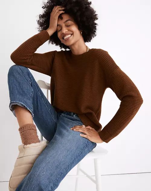 Greensboro Button-Back Sweater | Madewell