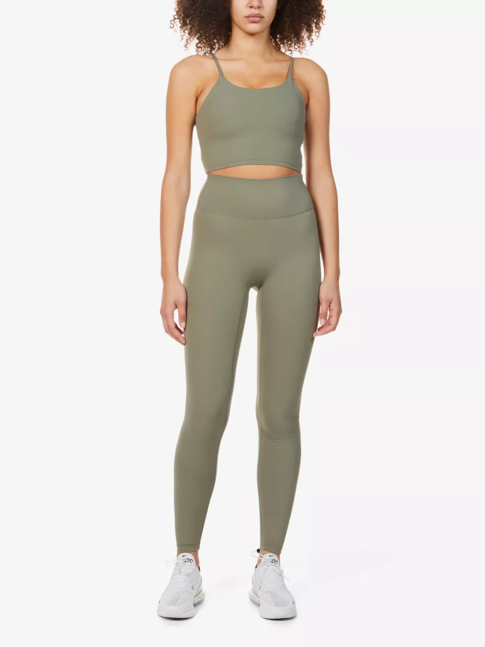 Ultimate mid-rise stretch-jersey leggings | Selfridges