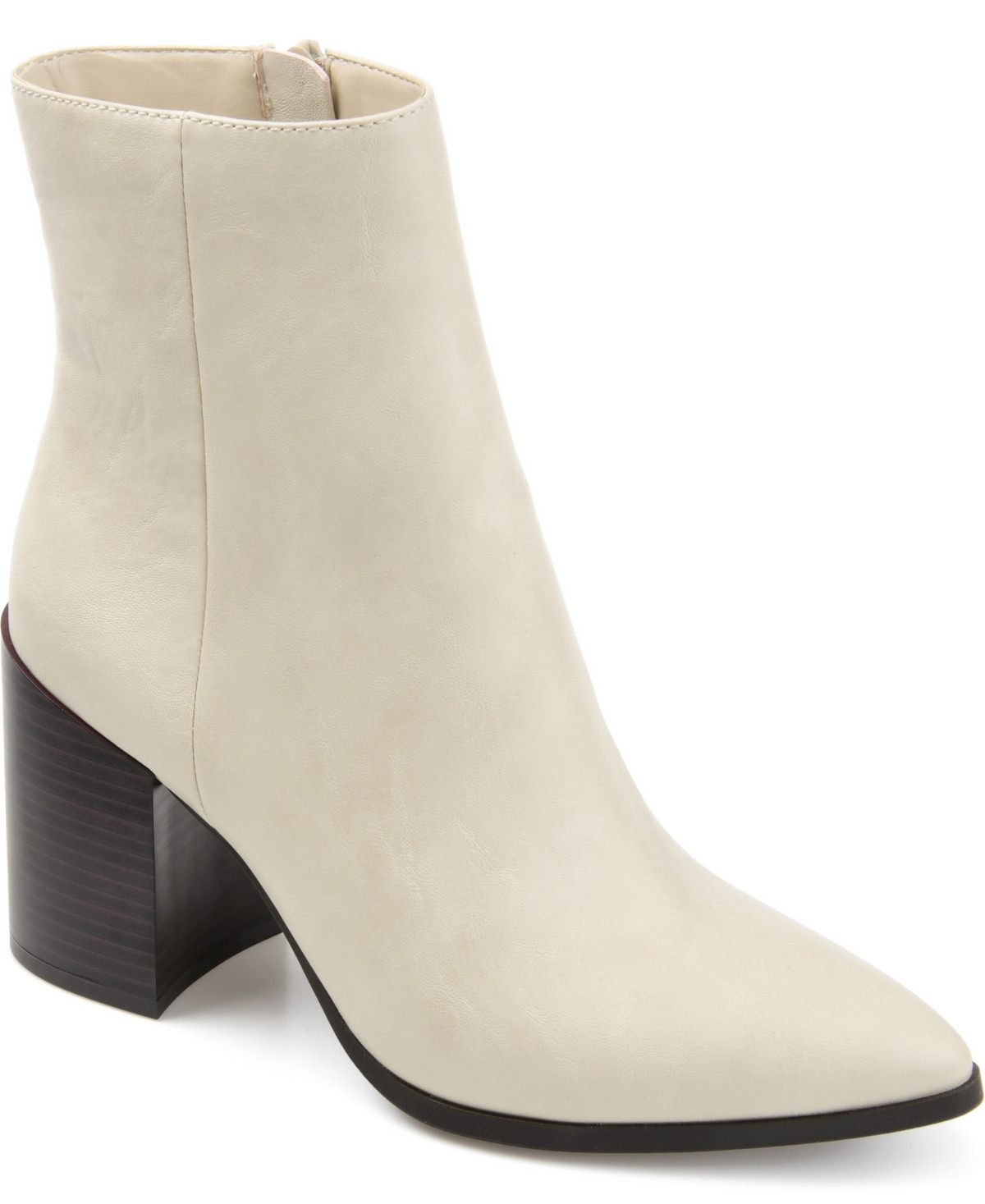 Journee Collection Women's Kathie Booties - Off White | Macy's