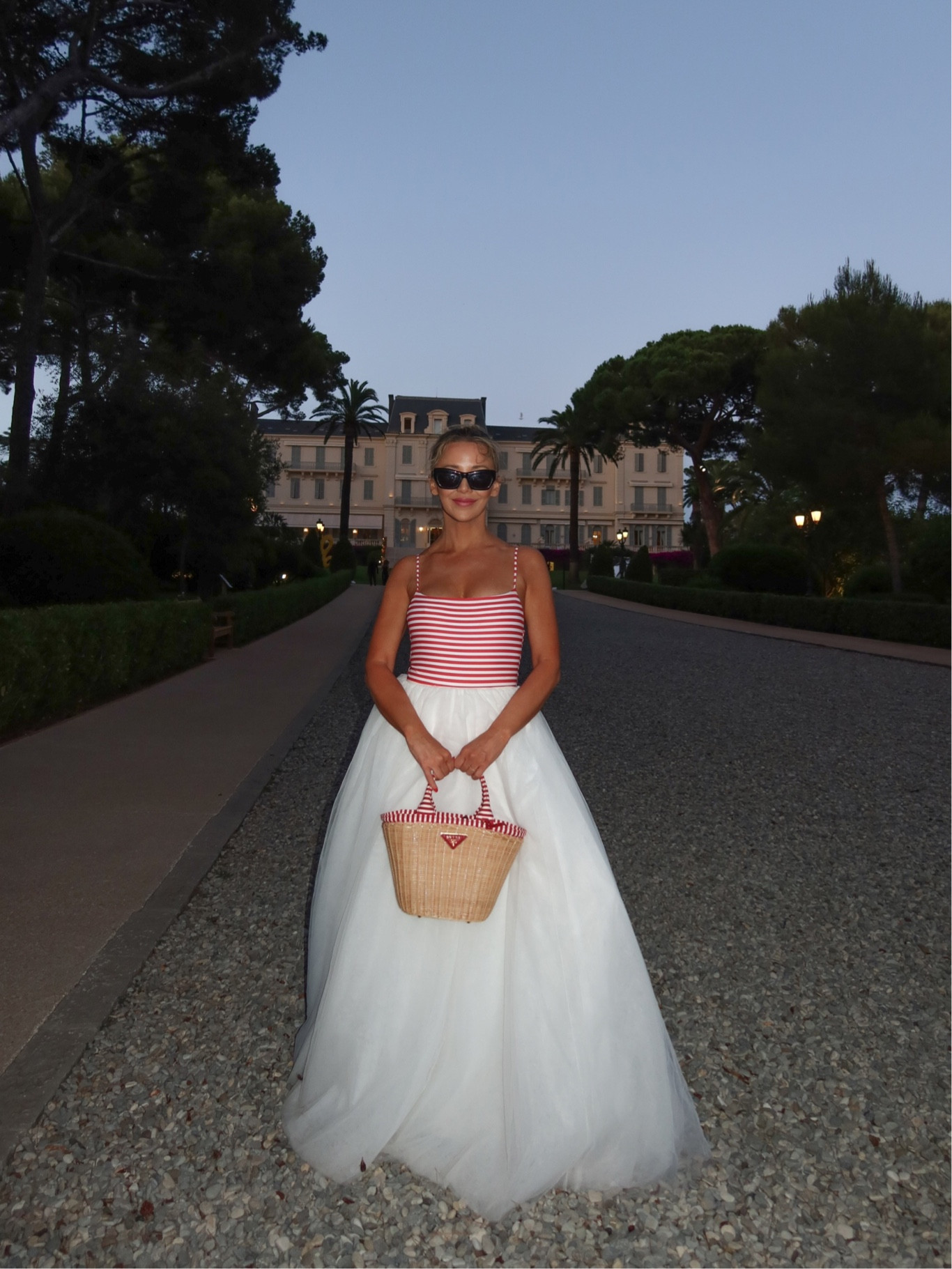 Love pairing this L’Academie swim bodysuit (sold out!) with my Revolve x Bridget skirt 🤍