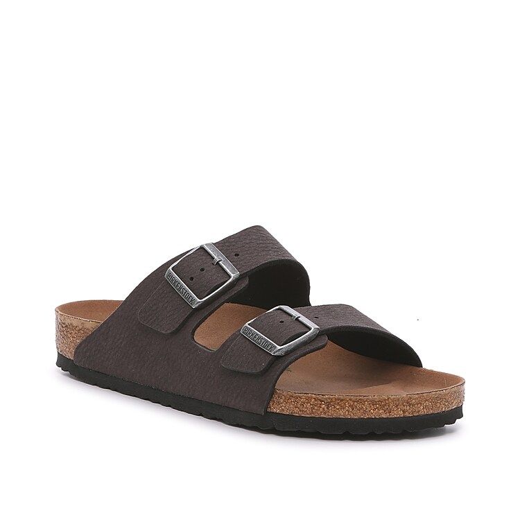 Birkenstock Arizona Vegan Slide Sandal | Men's | Black | Size EU 44 / US Mens 11-11.5 / Womens 13-13 | DSW