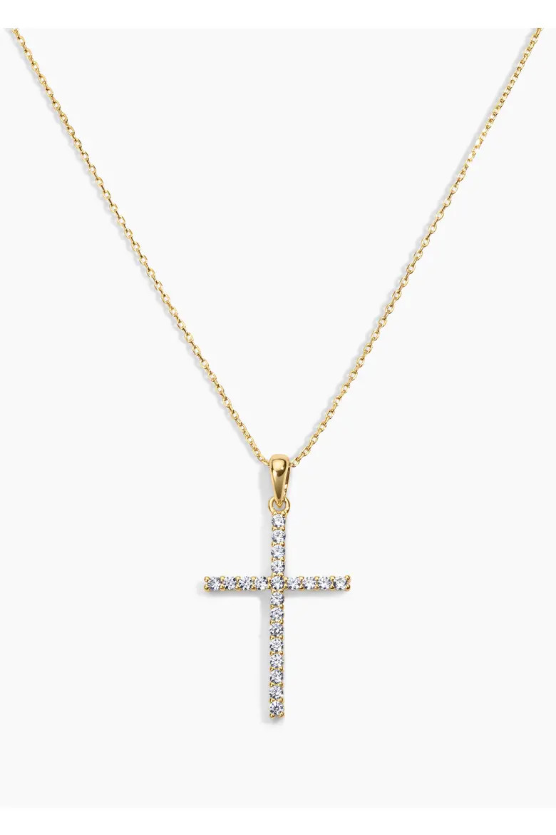 Dove Cubic Zirconia Cross Necklace (Women) | Nordstrom | Nordstrom