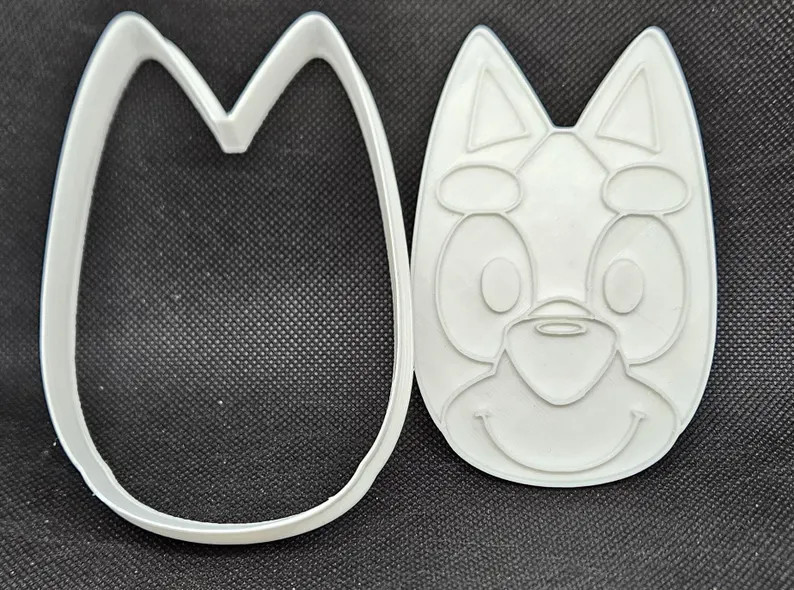 Bluey Sandwich Cookie Cutter and Stamp Set - Etsy | Etsy (US)