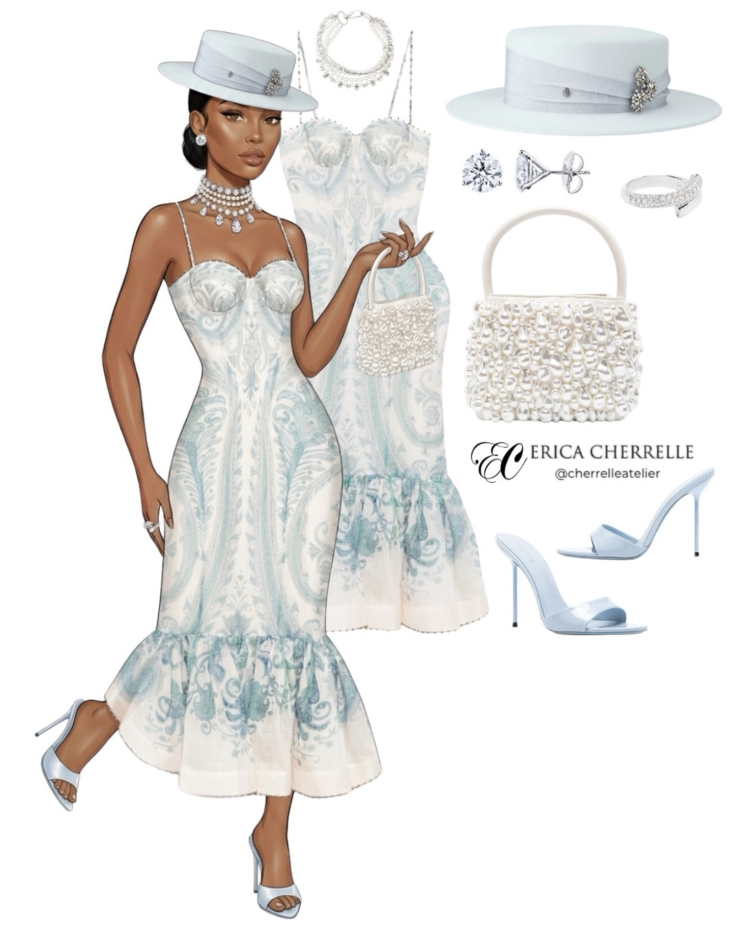 Kentucky Derby or a Masterclass in Elegance? 🏇🩵

Whether you're sipping a mint julep on the lawn or navigating Millionaire's Row, the real winner is always the fashion. This year, we're pitting two distinct icon statuses against each other.

The definition of statuesque grace. This intricate, porcelain-print gown is all about architectural elegance, anchored by a regal multi-strand pearl choker and a impeccably structured wide-brim hat. It’s for the client who wants to dominate the day with quiet, sophisticated power. 🤍🦢

Ready to Own the Paddock?
The calendar is filling up with spring's most exclusive events, and average just isn't an option.

🔗 Link in bio to secure your consultation for all high-season dressing.

#KentuckyDerby #DerbyFashion #MillionairesRow #PersonalStylist #ChurchillDowns  

#LTKMothersDay #LTKootd #LTKSeasonal