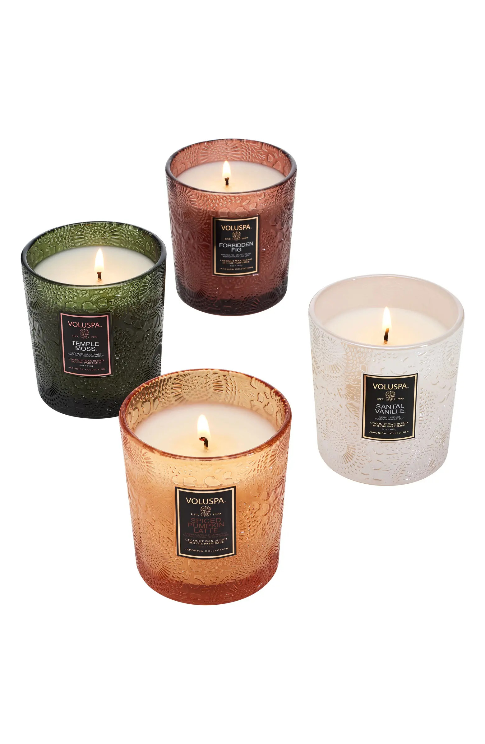 Voluspa Japonica Earth Tones Demi Candle Set (Limited Edition) (Nordstrom Exclusive) $80 Value | ... | Nordstrom